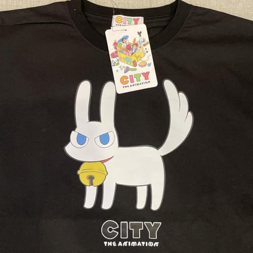 M 【CITY THE ANIMATION】 みみねこ Tシャツ、他 L LLのサムネイル