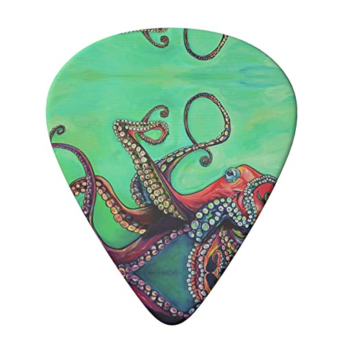 Ensemble de 6 médiators de guitare Octopus mignon pour guitare acoustique, guitare électrique, basse, ukulélé – fin… - Les Beatles, Paul McCartney, John Lennon, RIngo Starr, George Harrison Ensemble de 6 médiators de guitare Octopus mignon pour guitare acoustique, guitare électrique, basse, ukulélé - fin… – Image 4