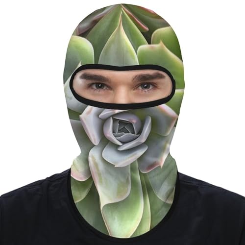 Balaclava botánico para suculentas, máscara facial para hombre y mujer con protección solar, transpirable, cubre toda la cabeza para senderismo, ciclismo, correr y conducir miniatura 1
