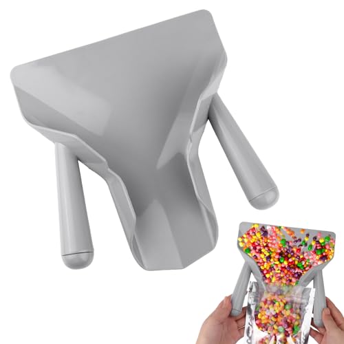 Vodolo Freeze Dried Candy Scoop,Freeze Dryer Candy Machine Accessories,Speed Scooper Shovel for French Fry,Potato Chips,Snacks,Ice,Dried Nuts,Popcorn (Double Handle) - image 1