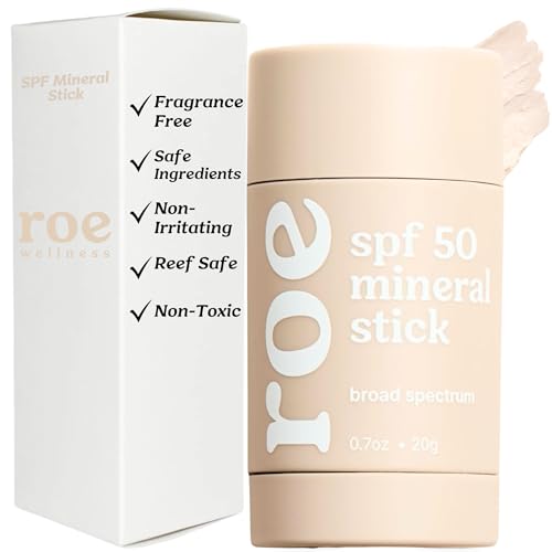 Roe Wellness- Baby Sunscreen Stick SPF 50 Roll-on Stick Clean Ing...