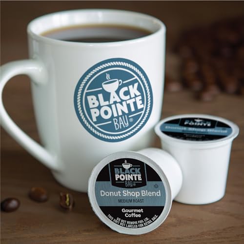 Black Pointe Bay Coffee Donut Shop Blend, Medium Roast, 80 Count, Single Serve Coffee Pods For Keurig K-Cup Brewers thumb #3