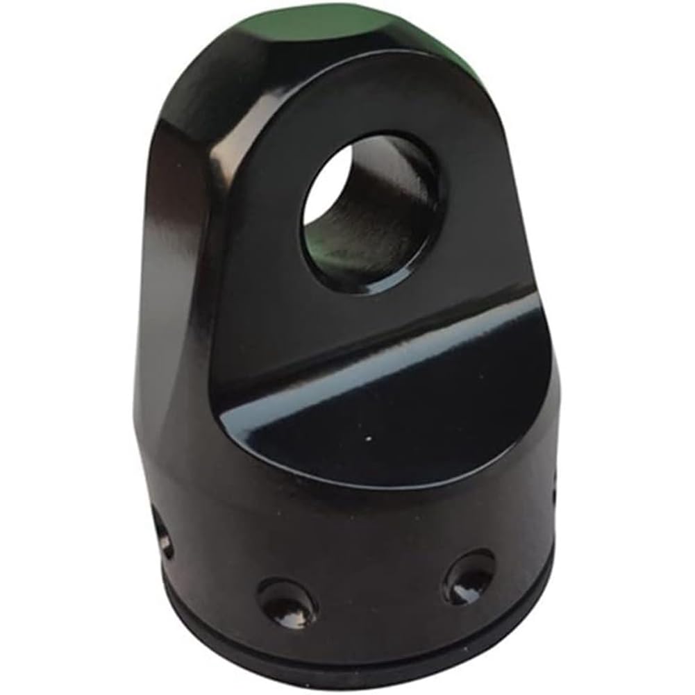 Carriere Supporto per per Gancio per Verricello, Carico 33000LBS per SUV ATV UTV, Supporto per per Verricello in Alluminio, Supporto per Gancio di Traino Nero