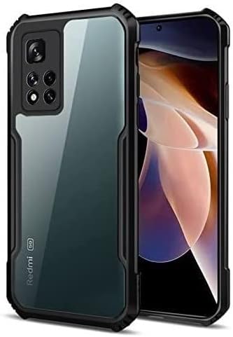 Valimai Shock Proof Clear Protective Back Case AirEDGE Technology 360 Degree Camera Protection Transparent Hybrid Back Case Mobile Cover for Xiaomi 11i Buffed Corners to Protect from Shocks and dents