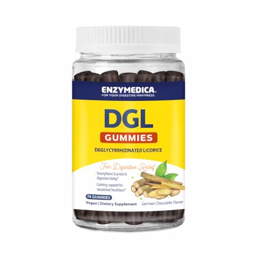 Enzymedica DGL Stomach Soothe Gummies