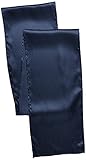 LinenTablecloth 14 x 108-Inch Satin Table Runner Navy Blue