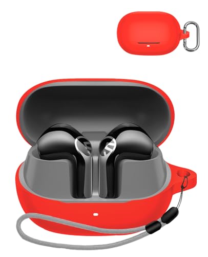 SOUNDPEATS(�T�E���h�s�[�c) Air6 HS �p �P�[�X �J�o�[�yYANMONGI�z���C�����X �C���[�z�� �ی�J�o�[ �V���R�� �[�`�F�[���t�� ��LED���C�g �ϏՌ� �����h�~ �h�� �h�o �w��h�~ �L�Y�h�~ �[�d�֗� SOUNDPEATS(