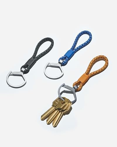 Craighill Rope Split Ring - Durable Split Ring Keychain for Car Keys, House Keys & Accessories