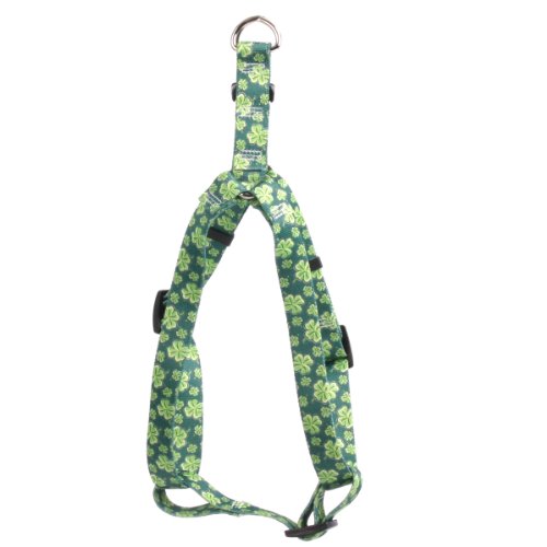 Image of Yellow Dog Design, Step-In Harness, Medium 15 inch-25 inch, Four Leaf Clover