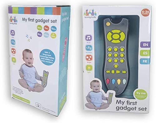 image for DUDU TV Remote Control Toy/Musical Play with Light and Sound/for 6 Mon