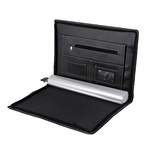 Image of ZesTale Faux Leather Professional Files and Folders | Certificate Document Folder | Certificates Folder | Leather File folders for documents | Folders with 20 Leafs