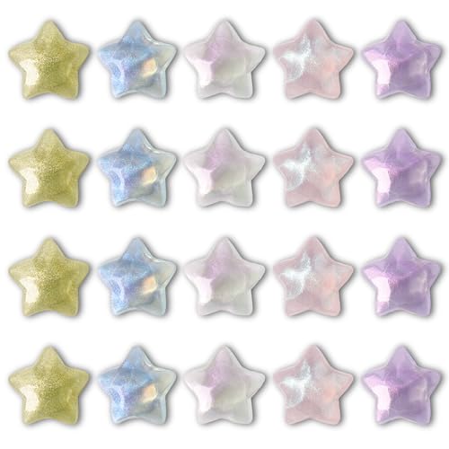 Magnetos de Estrella Decorativos 20 Pzas