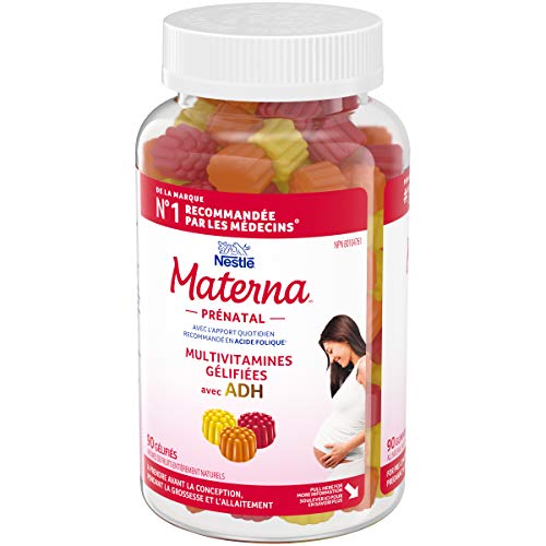 Materna Prenatal DHA Vitamins Gummy Folic Acid 90 count Rawgreens.ca