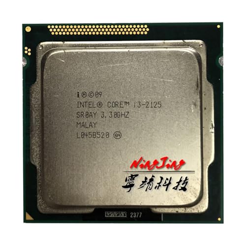 Processeur Double cœur i3-2125 booste la vitesse du multitâche informatique