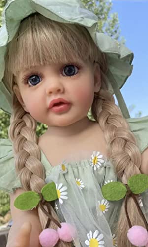 Muñeca Reborn Bebé Silicona 22 Pulgadas Cuerpo Completo miniatura 1