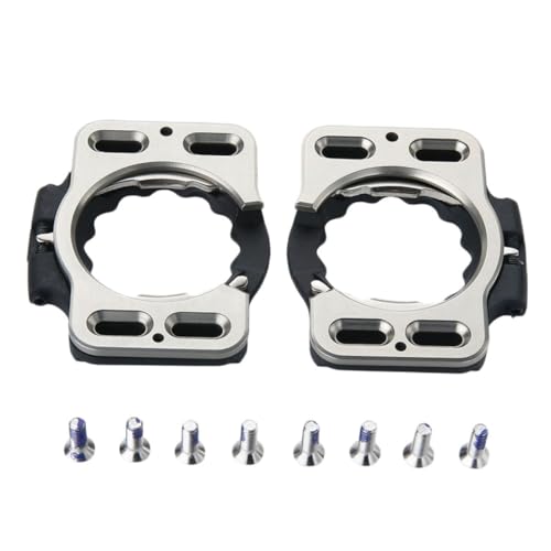 ibasenice Self-Locking Pedal Cleat for Mountain Biking Bike Pedal Accessories Easy Install and Remove Cycling Performance Enhancer
