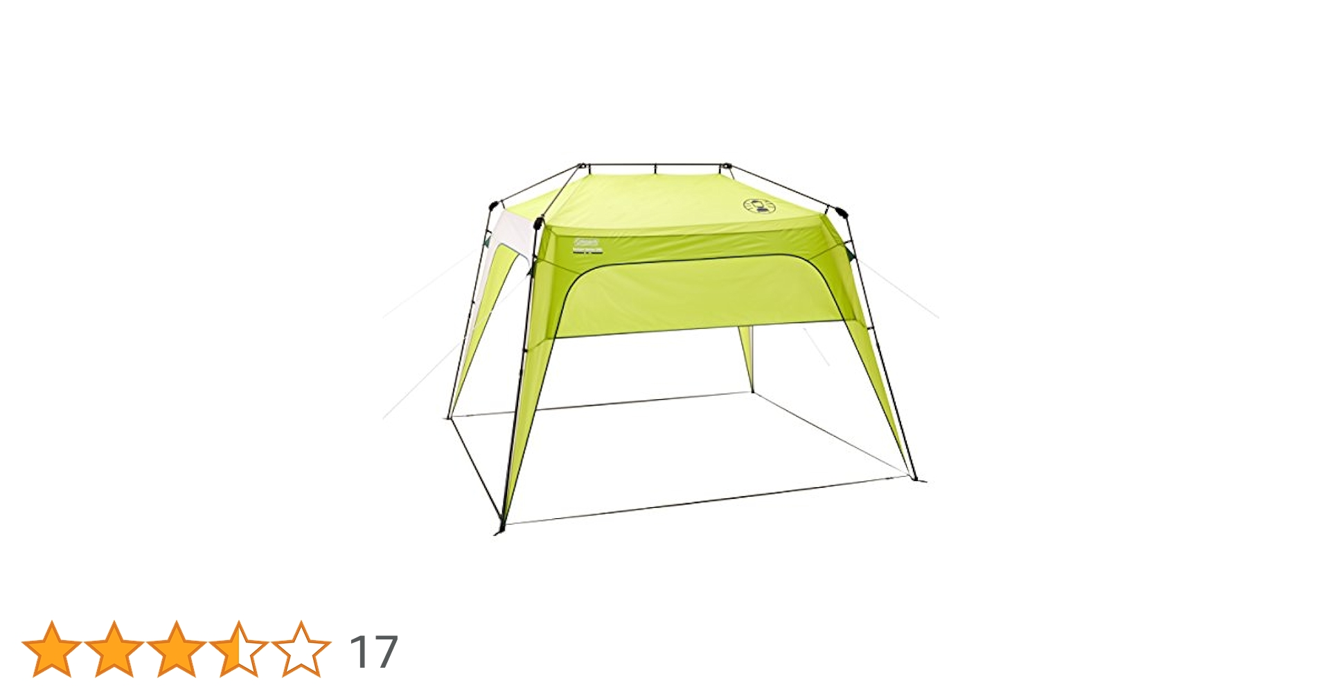 coleman インスタントシェード/ 300 ハーフフラップ付 グリーン 廃盤 Amazon | Coleman(コールマン) タープ インスタントシェード 300