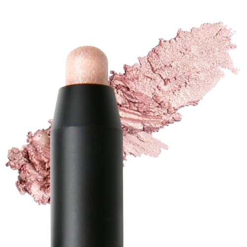 WITCH’S POUCH 24-Hour Waterproof Korean Eye Shadow Stick, PINK – High Pigment, Soft Dry Finish, Crease-Proof, Twist-Up Design, Long-Lasting Moisture