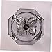 HAPINARY Manicure Nail Dish with Lid Stylish Crystal Cup for Application Lightweight Portable Design for Home Salon Use Prevents Splashes Unique Shape