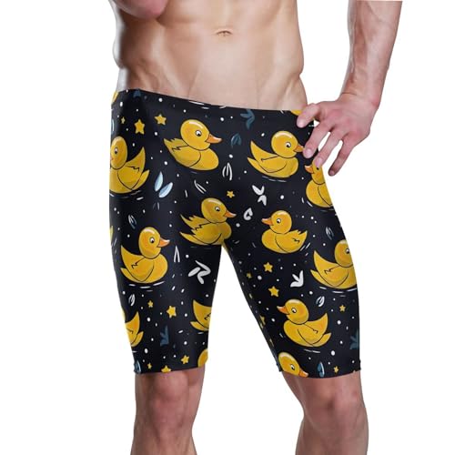 Little Yellow Duck Men's Swim Jammers Swimsuit M B0402344