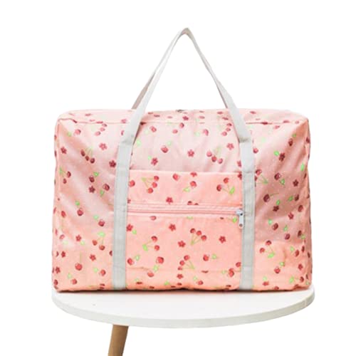 MENGDIYAQIAN Sac de voyage imprimé pour femmes sac de rangement de grande capacité pour vêtements de voyage articles de toilette sac de week-end organisateur de sac à bagages Cover