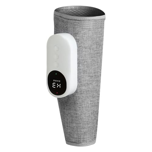 Namvo Rechargeable Leg Massager for Circulation Cordless Calf Massager with Heat with 3 Modes and 3 Intensities for Leg Pain Relief Circulation Grey