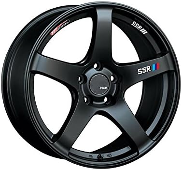 SSR GTV01 Flat Black (18x10.5) +15 (5x114.3)