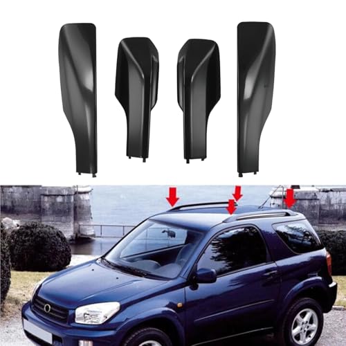 Barre de toit Toyota Rav4 accessoires protection extrémité cache embout 2005