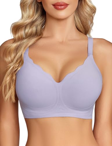 Image of Avidlove Bras for Women No Underwire Seamless Bra Comfortble Bralette Full Coverage Everyday Bras