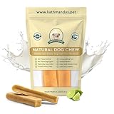 KATHMANDU'S Authentic Yak Cheese Himalayan Dog Chews - All Natural and Protein-Rich Nutrition Dog Treats, Long Lasting Chews for Aggressive Chewers, Odor Free Yak Chew | Small/Medium (Pack of 2)