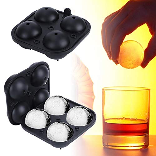 Bandeja para cubos de gelo, molde de gelo de 6 cm Molde para cubos de gelo, ferramenta DIY Silicone