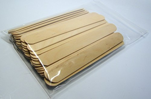 50 Pack Wood Mixing Sticks: 6