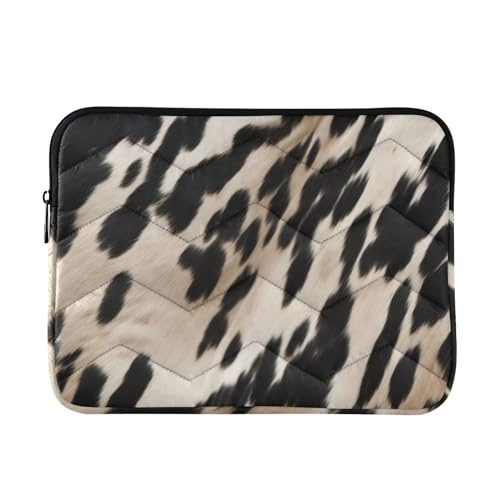 Funda para laptop 13-14 pulgadas impermeable con textura de vellón