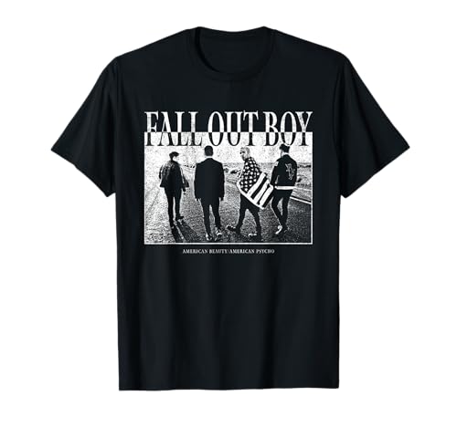 Fall Out Boy - American Beauty/American Psycho Band Photo T-Shirt