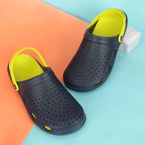 Image of Aqualite AL-636 Clogs Men | Classic Men Clogs Lightweight Slip-On Mens Clogs Casual Comfortable Clogs for Men | Men Clogs Footwear Men's Clogs & Mules