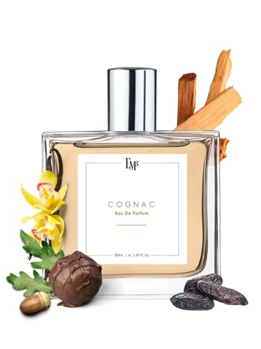 Image of EM5 C0GNAC Unisex Perfume | Eau de Parfum Spray for Men & Women | Woody Amber Warm Spicy Accords Fragrance | Luxury Gift for Him /Her