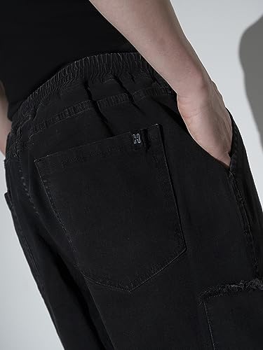 Image of Hubberholme Men's Loose Fit Cargo Jogger Jeans