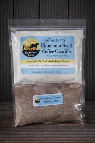 Cinnamon Swirl Coffee Cake Mix ALL NATURAL