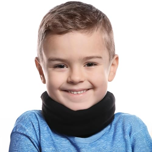 Fleece Kids & Toddler Neck Warmer & Scarf - Winter Ski Neck Gaiter