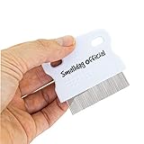 Smalldog Official Bye-Bye Eye Gunk! Comb - Removes Dog Eye Gunk - Debris - Goo - Easy - Painless - Use on Wet or Dry Fur