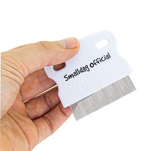 Smalldog Official Bye-Bye Eye Gunk! Comb Christmas Dog Gift - Removes Dog Eye Gunk - Debris - Goo - Easy - Painless - Use on Wet or Dry Fur