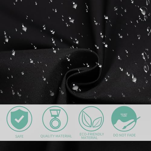 Capa impermeable para peluquería FOMIYES con ventana, capa para corte de cabello, capa profesional para peluqueros adultos miniatura 5