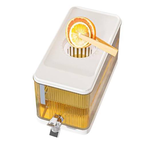 ICED - Dispensador de bebidas - 4,5 l de agua fría | Filtro de grifo con base elevada | Gran capacidad para zumo de cerveza fría | Recipiente para bebidas para barbacoa, piscina, fiesta, eventos