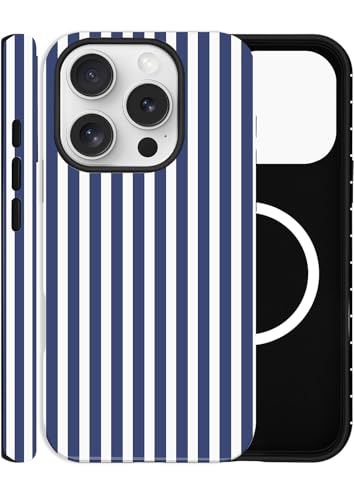 Coque iPhone 14 Pro Max antichoc MagSafe anti-rayures bleue