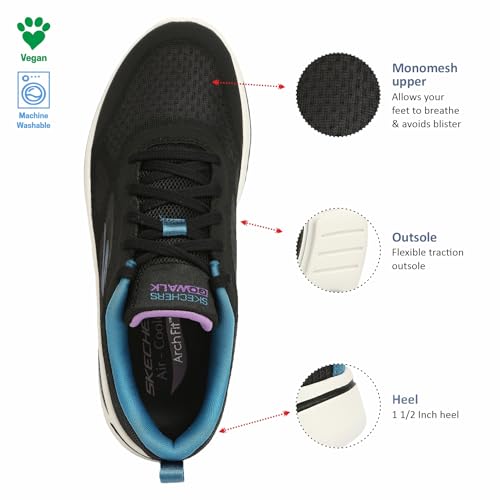 Image of Skechers Womens GO Walk Arch FIT Slip-ins Walking Shoes