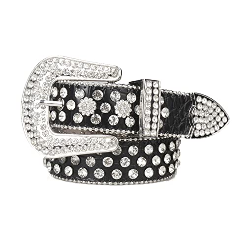 Adjustable Rhinestone Waist Belts For Jeans Belt For Woman Cowboy Cowgirl Teens Female Jeans Skirt Waistband