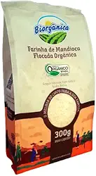 Farinha de Mandioca Flocada Orgânica Biorgânica 300g