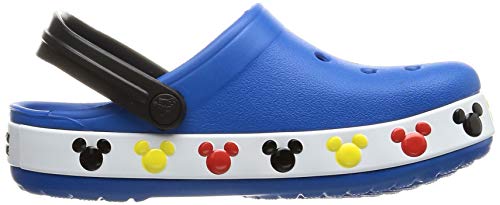 Sandália, Crocs, FL Disney Mickey Mouse BND CGK, Bright Cobalt, 29, Criança Unissex