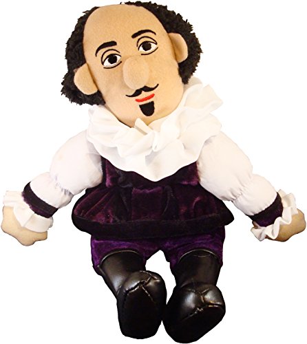 The Unemployed Philosophers Guild William Shakespeare Little Thinker - 11" Plush Doll