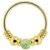 Hermosa artesanía: cada uno de nuestros preciosos piercings de nariz está hecho de materiales de calidad. Exprésate con nuestra amplia gama de piercings de nariz clásicos y contemporáneos. No importa tu aspecto o estilo, tenemos los piercings de nariz que necesitas para combinar con tu atuendo y lucir lo mejor posible.